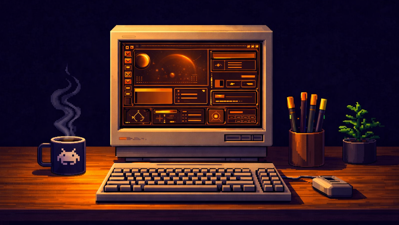 A retro computer